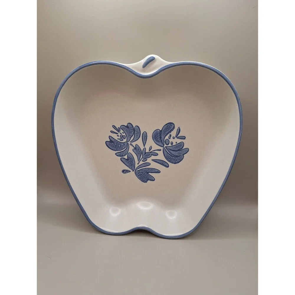 Pfaltzgraff apple dish vintage 1980s